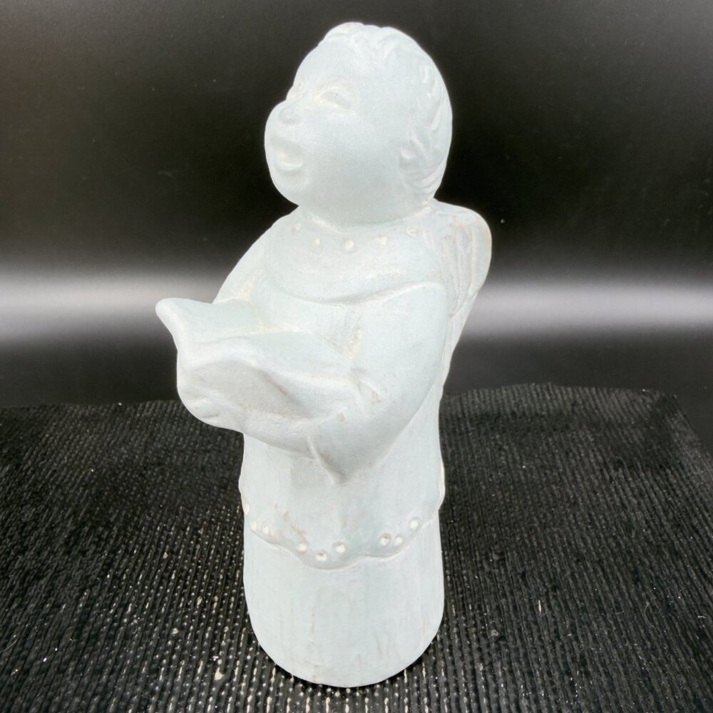 Vintage 1997 Isabelโ Bloom Angel Reading A Book Figurine Hand Made Figure Signed